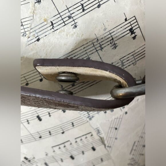 Chico's Vintage Brown Boho Cabochon Studded Belt Size SM - Picture 5 of 10